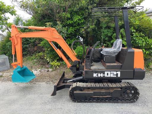 【売却済】ユンボ　中古整備済　福岡県　バックホウ