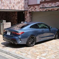 検査6年10月M440i xDrive 387PSターボ/ロハナ20インチ/H&Rローダウン/アクティブクルーズ/Apple Car Play/ナビ/地デジ/サラウンドビュー/ETCの画像