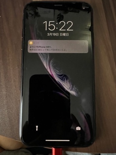 ［決まりました]iPhone XR  128MB  SIMフリー