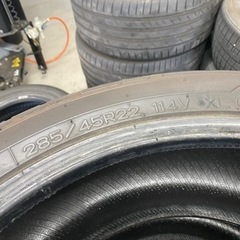 ナンカン SP-7  285/45R22  4本セット  2018年製  溝有