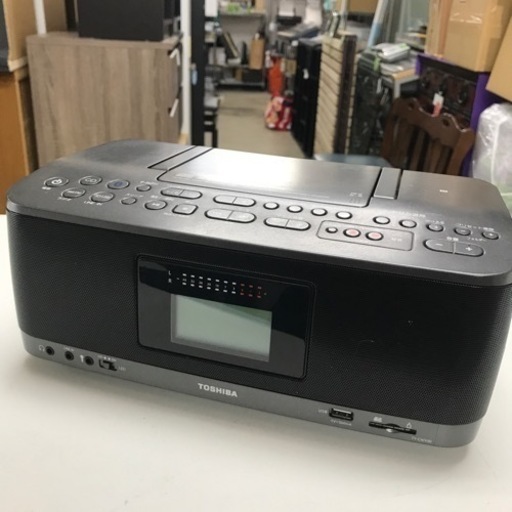 ☆値下げ☆ 2305-615 TOSHIBA SD/USB/CDラジオ TY-CWX90 2019年製 試聴確認済(電池での確認は未確認)