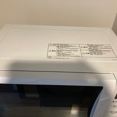 【Panasonic電子レンジ】3,000円　亀戸の画像
