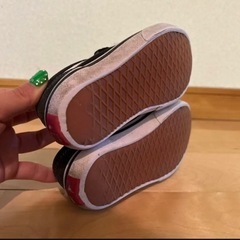 [受け渡し予定者決定]VANS 16cm スニーカー 黒の画像
