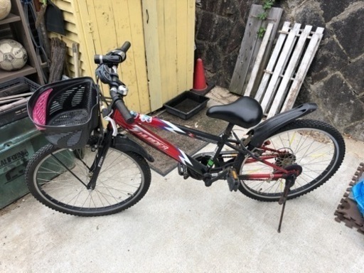 ジュニア24インチ　マウンテンバイク　自転車