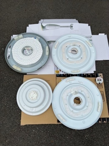 LED照明器具 4つまとめて Panasonic/日立 17〜22年製
