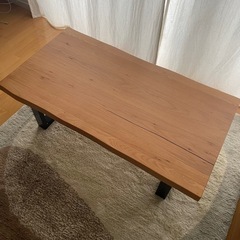 【美品】お値下げ！河口家具 ローテーブル 130cm