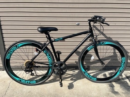 取引成立　クロスバイク 自転車 700c SHIMANO シマノ外装7段変速