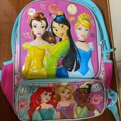 立体型プリンセスリュック大きめサイズの画像