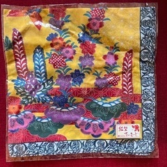 【未開封品】沖縄ハンカチ44センチ•紅型ていさーじ　綿１００% ...
