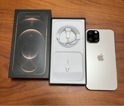【決定】iPhone 12 pro Max 256GB ゴールド 美品 Apple スマホ