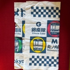 【未使用品】現金取引き　非売品！東京メトロ　手ぬぐい　の画像