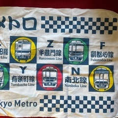 【未使用品】現金取引き　非売品！東京メトロ　手ぬぐい　の画像
