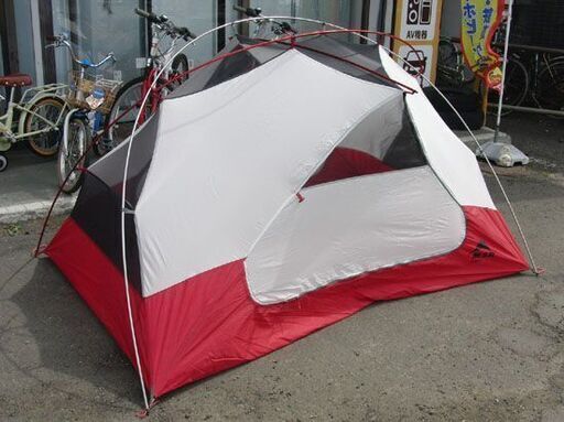 MSR エリクサー2 山岳テント 2人用 約2.77kg オールインワンドーム型テント カンガルースタイル キャンプ アウトドア 札幌市手稲区 MSR エリクサー2 山岳テント 2人用 約2.77kg オールインワンドーム型