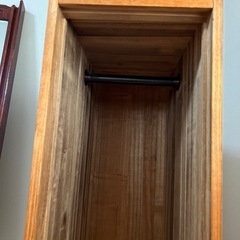 差し上げます　アンティーク　木箱　洋服保管等の画像