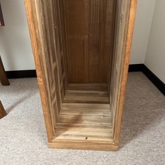 差し上げます　アンティーク　木箱　洋服保管等の画像