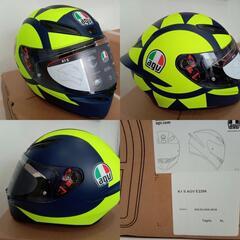 日本未発売 限定1点のみ！V.ロッシ ヘルメット SOLELUNA2018 AGV K1-Sの画像