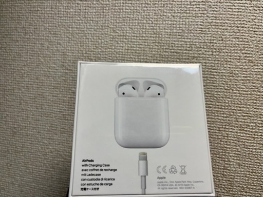 新品未開封mApple AirPods MV7N2ZP/A 第2世代 海外版