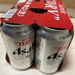 アサヒスーパードライ350ml６本の画像