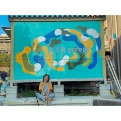 🌺先着3件🌺材料費のみ！壁画、看板、内装デザイン、シャッターアート描きます！ - 名護市