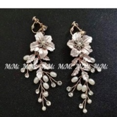 ヘッドドレス&イヤリング2点セットの画像
