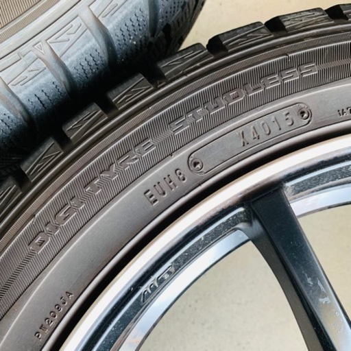 4本 Advanti RACING VIGOROSO M993 17インチアルミホイール DUNLOP ダンロップ wintermax