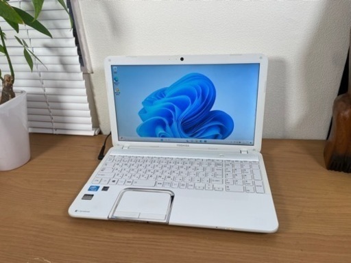 お買得品♪ブルーレイ付き♪東芝 ダイナブックWindows11 ノートパソコン Celeron 1000M HDD:750GB