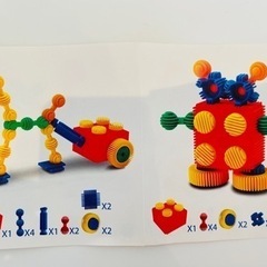 《商談中》知育玩具　DISCOVERY ブロック　の画像