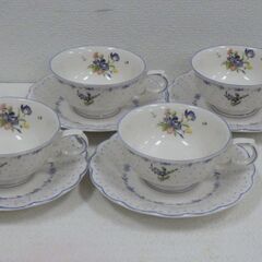 【美品】NIKKO カップ＆ソーサー 4客セット