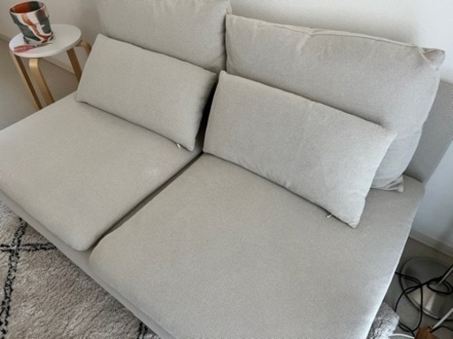 【美品】SÖDERHAMN ソーデルハムン 3人掛けコンパクトソファセクション