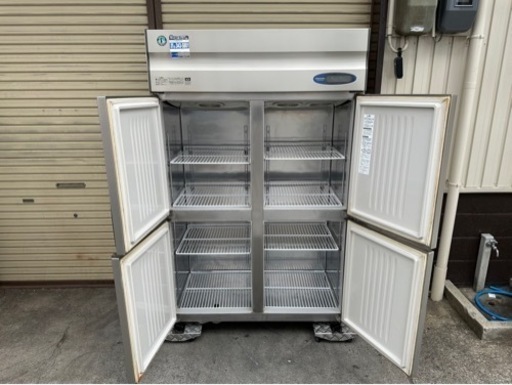 ホシザキ　HOSIZAKI　業務用　縦型　冷凍室2面　冷蔵室2面　７８４L　店舗　飲食店　HRF-120ZFT3