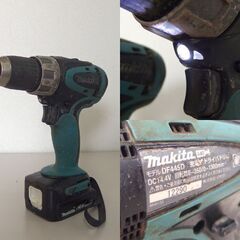 makita 14.4V 充電式 インパクトドライバ TD135D ドライバドリル DF445D バッテリ1個 セット マキタ 札幌市 北区 屯田店の画像
