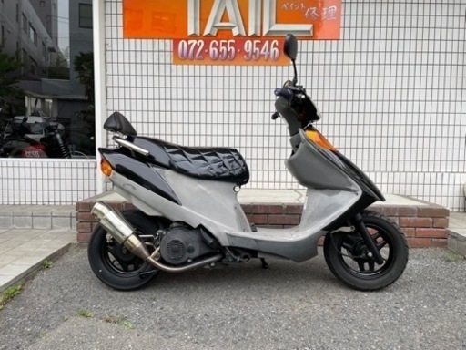 ★12万円　アドレスV125 アドレス　カスタム　セル1 実働車　スズキ　CF4FA