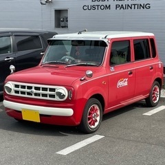 ラパン HE21S コカコーラ仕様 内外装アメリカンレトロカスタムの画像