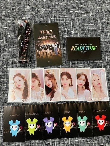 TWICE READY TOBE アップグレード  LIVE 限定 トレカ 特典 TWICE READY TOBE アップグレード LIVE 限定 トレカ 特典（TWICE