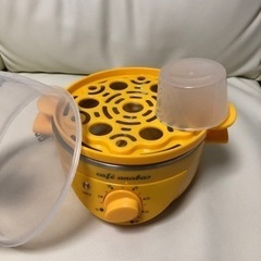 蒸し器 ゆで卵の画像
