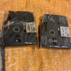 ラベルライター(未使用含むテープ5本付き)の画像