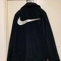 【値下げ交渉不可】★ビンテージ★ナイキ NIKE ナイロンジャケットLL #銀ダク#ビッグロゴ#リバーシブルの画像