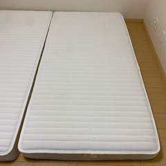 マットレス2枚の画像