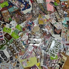 シール　大量の画像