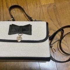 2way リボン　ストローバッグ