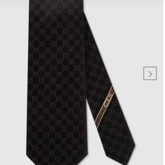 GUCCI GG柄　ネクタイ