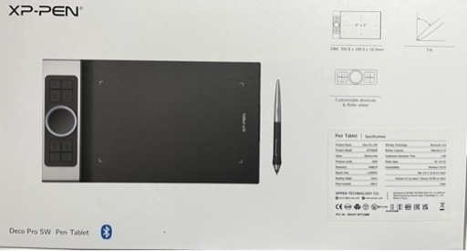 ペンタブ　XP-PEN   Deco Pro SW Pen Tablet