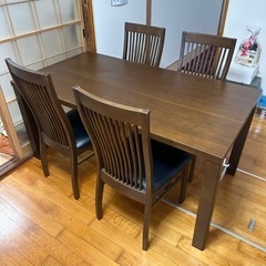 【商談中】【再値下げしました！】【代理出品】ダイニングテーブルセット
