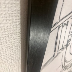 【5/28まで】手ぬぐいサイズブラック木製フレームの画像