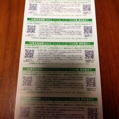 西武　株主優待　内野指定席引換券の画像