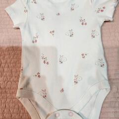 nextbaby♡ピンクホワイト半袖ロンパース 3枚セットの画像