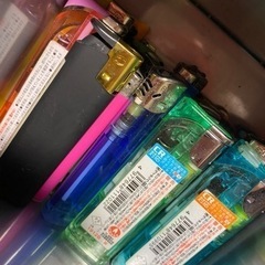 使い捨てライターまとめて
