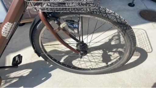 ☆中古自転車ネオサージュD 外装6段変速 27型 マットブラウン