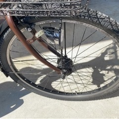 ☆中古自転車 ネオサージュD 外装6段変速 27型 マットブラウン