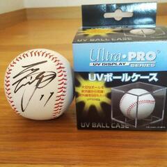 は自分にプチご褒美を 大谷翔平選手 直筆サインボール・ボールケース付と高画質フォト2L判 記念グッズ